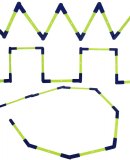 MERCO Agility Slats skládací agility lamely 1