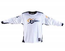 BLIND SAVE brankářský dres X White Goalie Jersey