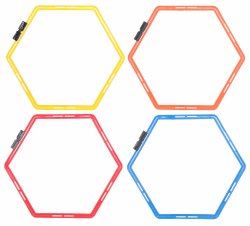 MERCO proskakovací nastavitelný šestiúhelník Agility Hex