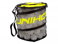 UNIHOC Ballbag Flex black/neon yellow