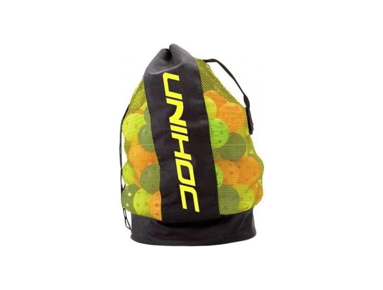UNIHOC Ballbag black/neon yellow
