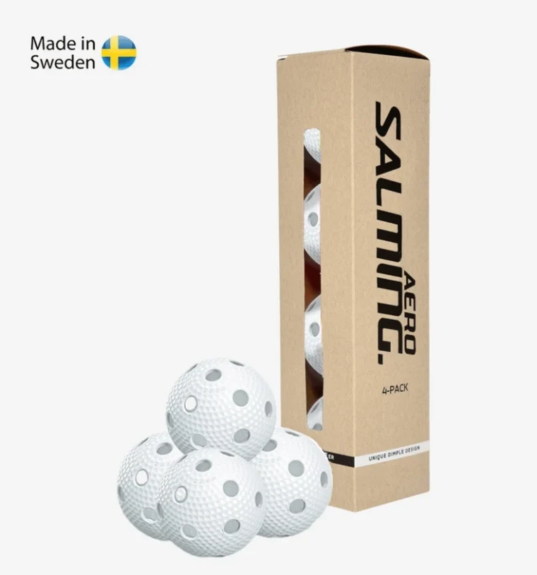 SALMING míčky Aero Ball 4 pack White