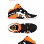 UNIHOC brankářské boty U3 Goalie Neon Orange/Black JR #1