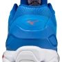 MIZUNO Wave Stealth V FrenchBlue / White / Ignition Red #2